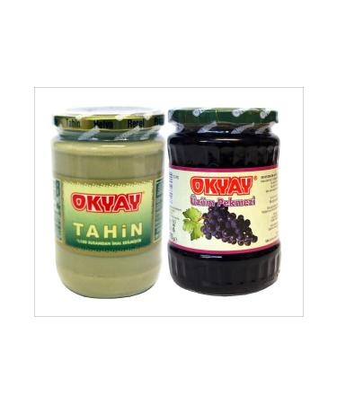 Okyay 600 gr. tahini & 700 gr. grape molasses advantageous package