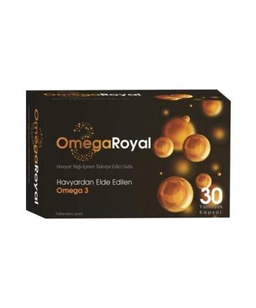 Omegaroyal Omega 3 with Caviar Oil 30 Capsules
