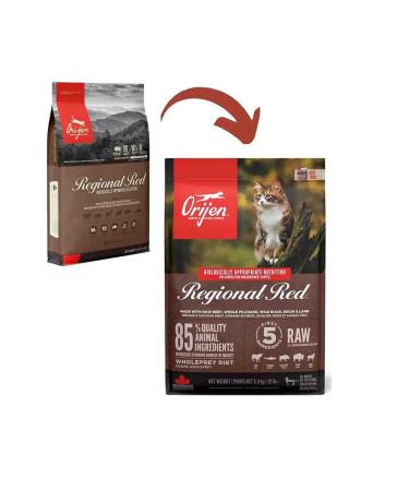 Orijen Regional Red Grain-Free Red Meat Cat Food 5.4kg