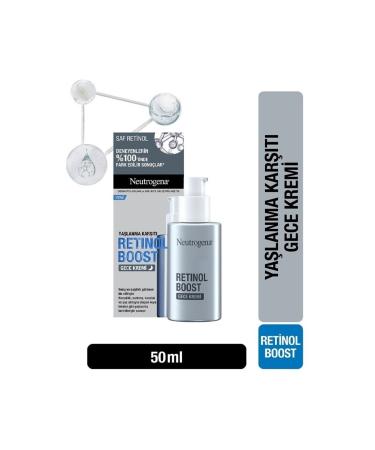 Neutrogena Retinol Boost Anti-Aging Night Cream 50 Ml - Buy Online on GoSupps.com