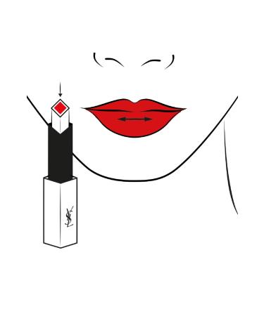 Yves Saint Laurent Rouge Pur Couture The Slim Matte Lipstick - Buy Online on GoSupps.com