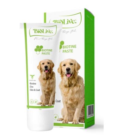 Biotin Skin and Coat Health Paste for Dogs 100gr