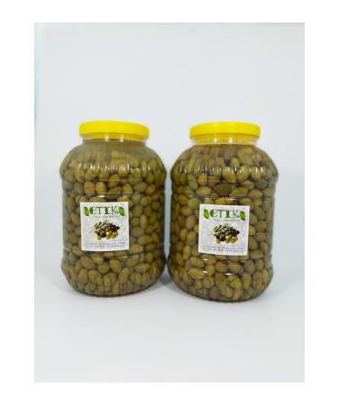 Ethical Local Products Gemlik Type Small Size Cracked Sweet Olives 2 Pack 5 Kg 5 Kg
