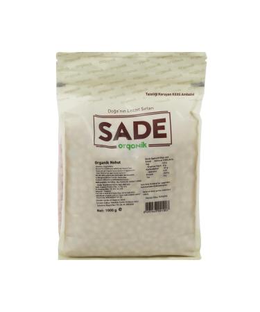 Plain Organic Chickpeas 1000 Gr - Buy Online on GoSupps.com
