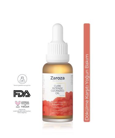 ZAROZA Cure Intense Ozonized Oil | Ozonated Intensive Care Oil Against Hair Loss - 30 ml