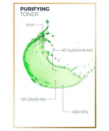 ZAROZA Purifying Toner | Purifying & Pore Tightening Green Toner 200 ml - Buy Online on GoSupps.com