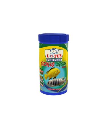 Lotus Cichlid Algae 1000 Ml Herbal Algae Omega3 400 Gr Fish Food