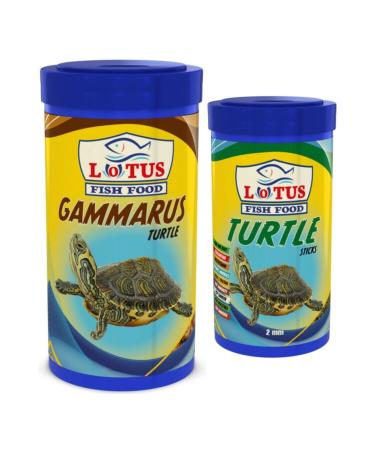 Lotus Cichlid Mix 250 Ml + Cichlid Colour Chips 250 Ml Fish Food