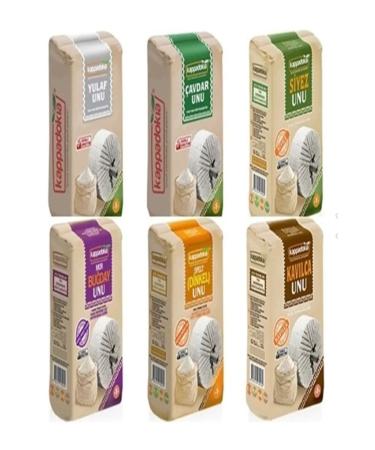 CAPPADOCIA Siyez Kav lca Dinkel Purple Rye Oat Flours