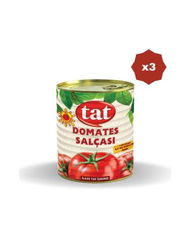 Tat TOMATO PASTE 830 gr - (3 PIECES)