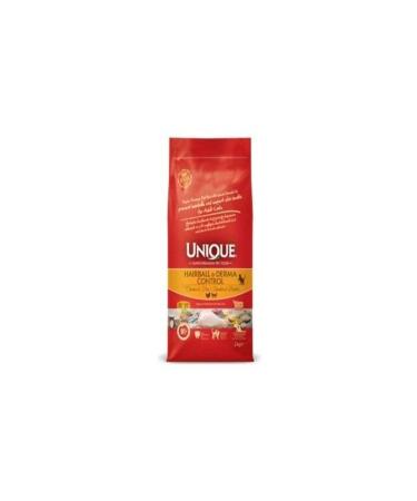 Unique Anti-Fuzzy and Dermatological Support Adult Cat Food Chicken & Fish 2 Kg