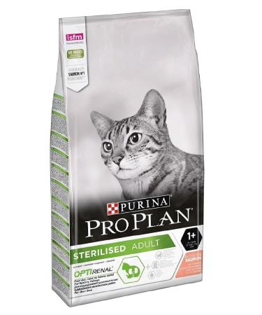 Pro Plan Pro Plan Sterilized Salmon Sterilized Adult Dry Cat Food 10 Kg