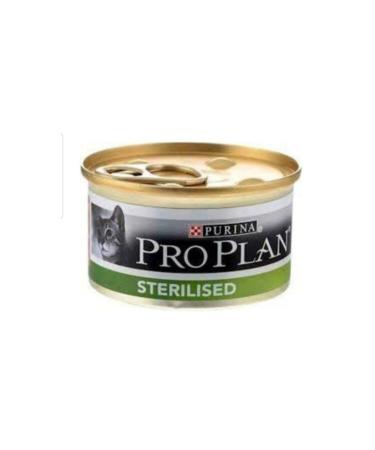 Pro Plan Proplan Sterilized Tuna Salmon Canned Cat Food 85 Gr 6 Pieces