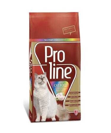 Proline 1.5 Kg X 2 Pieces Chicken Colored Granular Adult Cat Food 3 Kg