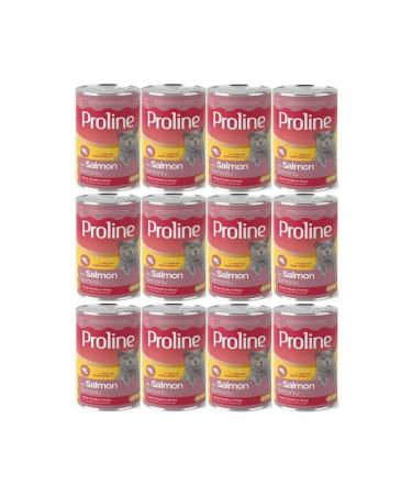 Proline Proline Adult Cat Canned Food with Salmon in Sauce 400 Gr*12 Pieces