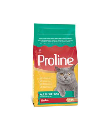 Proline Chicken Adult Cat Food 1.2kg - 5 Pieces - Buy Online on GoSupps.com