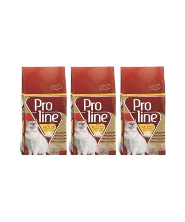 Proline Chicken Adult Cat Food 3x1.5 Kg