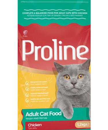Proline Chicken Adult Dry Cat Food 1.2 kg X 3 PCS