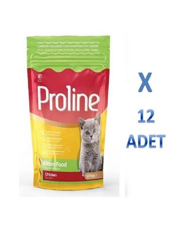 Proline Proline Chicken Kitten Cat Food 400 gr x 12 Pieces