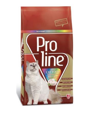 Proline Colorful Adult Cat Food Chicken Cat Multi Color Adult Chicken 1.5 Kg