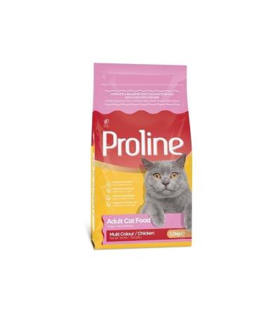 Proline ProLine Colorful Granular Chicken Adult Cat Food 1.2 Kg