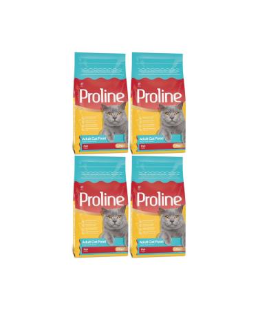 Proline Fish and Rice Adult Cat Food 1.2kg - 4 Pieces