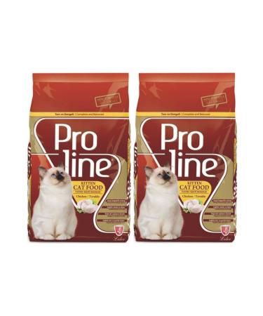 Proline Kitten Cat Food with Chicken 2x1.5 Kg.