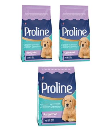 PROLINE Lamb Rice Puppy Food 2.2 kg (3 pieces)