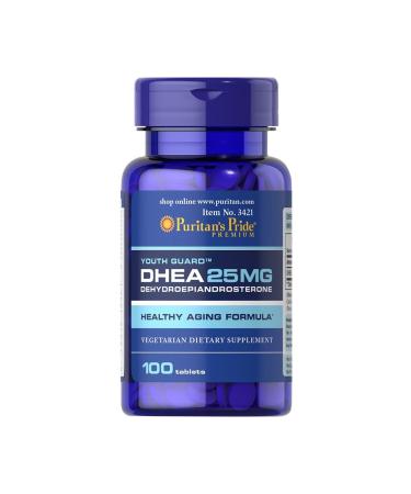 Life Puritan's Pride Dhea 25 Mg 100 Tablets usa vers.345