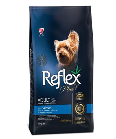 Reflex Plus 8 Kg Mini and Small Breed Adult Dog Food with Salmon