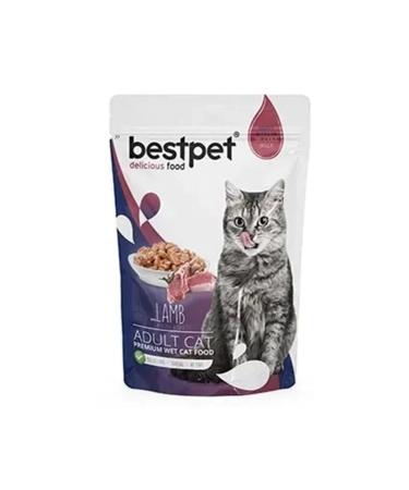 Raftantopla Best Pet Gourmet Jelly Tuna Fish Adult Canned Cat Food 100 Gr