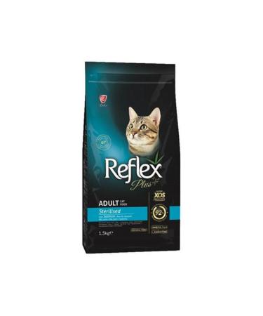 Reflex Plus Sterilized adult cat food 8 kg (2 pieces)