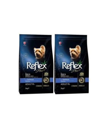 Reflex Small Mini Breed Adult Dog Food with Salmon 3 Kg X 2 Pieces