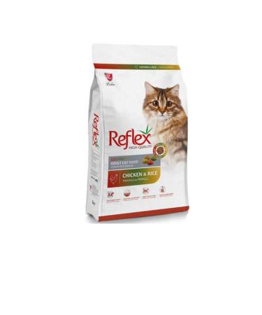 Reflex High Quality Gourmet Chicken and Rice Colorful Grain Adult Cat Food 2 Kg