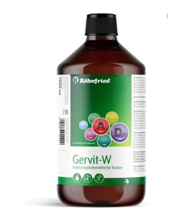 R hnfried Gervit-w 18 Types of Vitamin (500 ml) (GLASS BOTTLE WITH SEALABLE CAP - DIVISION FROM ORIGINAL BOTTLE)