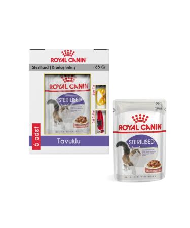 Royal Canin Sterilized Chicken Canned Cat Food 6x85 Gr