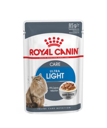 Royal Canin Ultra Light Pouch Wet Diet Cat Food 85 Gr X 3 Pieces