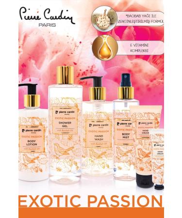 Pierre Cardin Baobab Oil Vitamin E Moisturizing Hand Cream - Exotic Passion Hand Cream 75 ml 8680570257435 - Buy Online on GoSupps.com