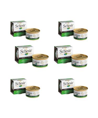 Schesir Tuna and Calamari Cat Soup 85 Gr X 6 Pieces