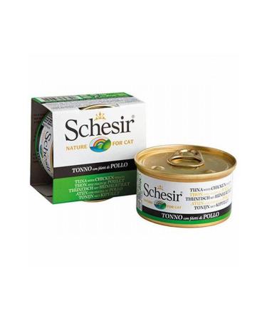 Schesir Tuna and Quinoa Adult Cat Canned Food 85 gr - Petshopundan