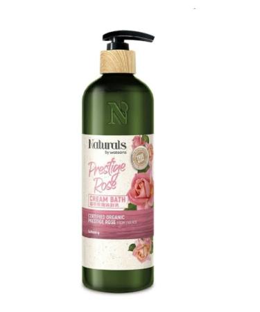 Natural Natural by watsons cream bath 490ml prestige rose
