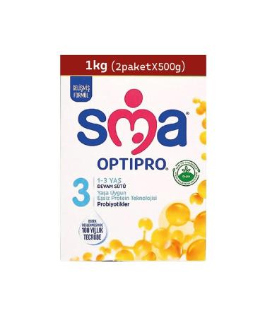 SMA Optipro Probiotic 3 Follow-On Milk 1000 gr