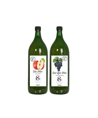 Suheylaana Natural Apple Vinegar 1500 Ml - Natural Cherry Vinegar 1500 Ml