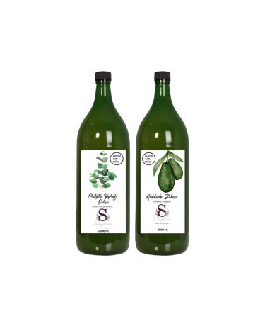 Suheylaana Natural Eucalyptus Leaf Vinegar 2000 ml and Avocado Vinegar 2000 ml