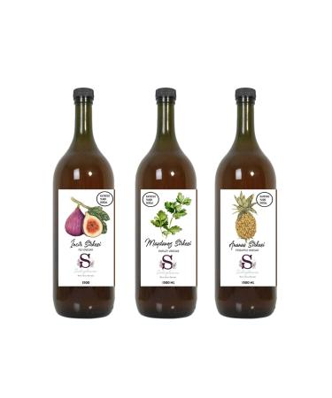 S heylaana Natural Pineapple Fig and Parsley Vinegar 1500 Ml