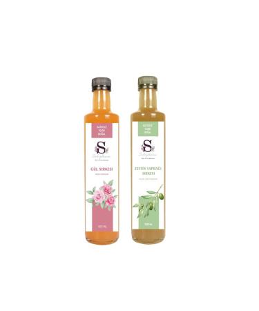 S heylaana Natural Rose Vinegar 1000 Ml - Natural Melissa & Black Pepper Vinegar 1000 Ml