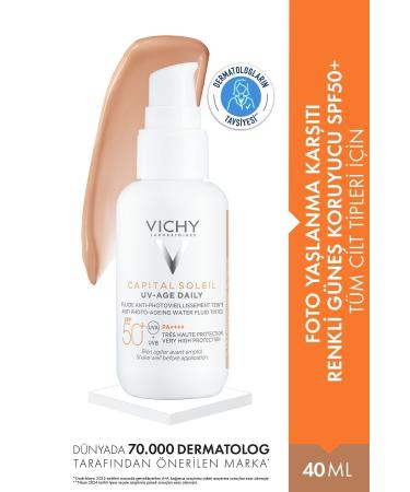 Vichy intense formula Anti-Aging SPF50+ long-term protective Tinted Sun Cream 40 ML DEMBA4999
