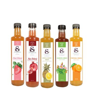 S heylaana Natural Strawberry Orange and Pomegranate Vinegar 1000 Ml