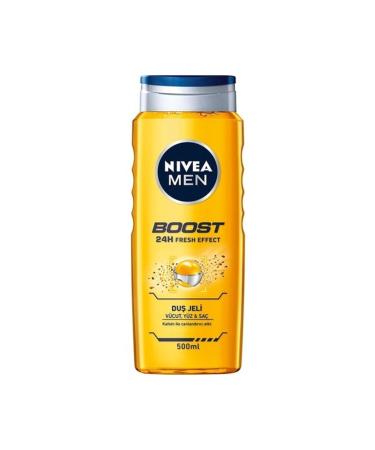 NIVEA MEN BOOST BATH AND SHOWER GEL 500 ML PSSN3193