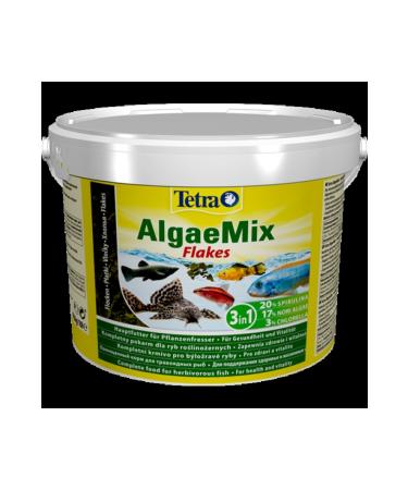 Tetra Algea Mix Flakes 50gr Fish Food (open)